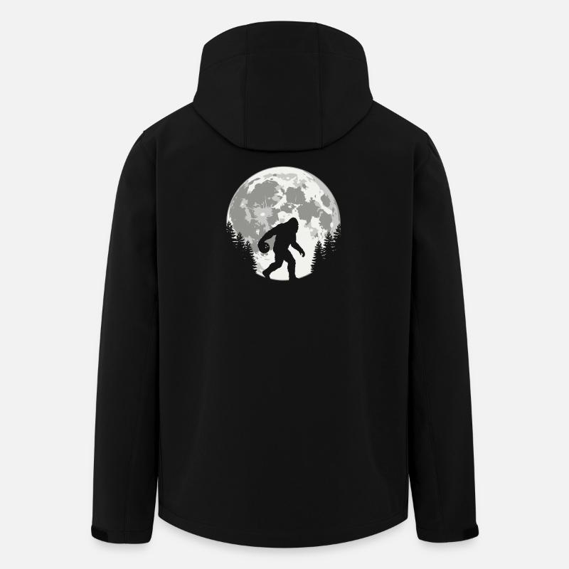 Bigfoot Bowling - Recycelte Männer Softshell-Jacke von Stanley/Stella - Schwarz