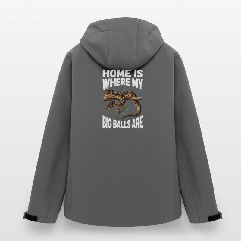 Python roi Serpents Amateurs de terrarium Python Veste softshell homme en polyester recyclé Discoverer Stanley/Stella