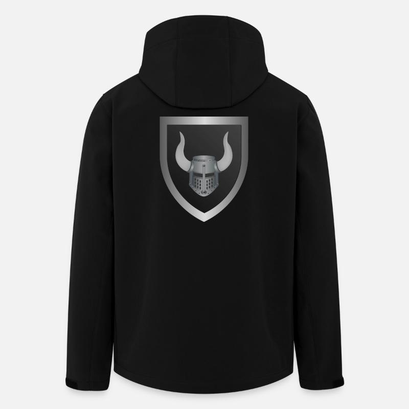 Barbaren-Workout-Fantasie - Recycelte Männer Softshell-Jacke von Stanley/Stella - Schwarz