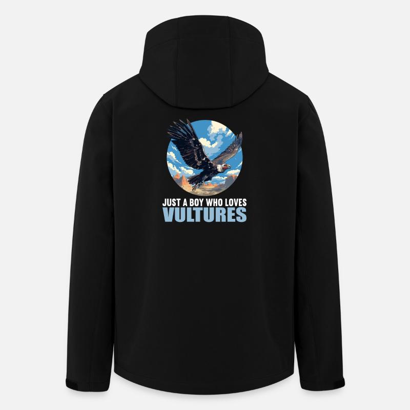 Vulture - Men’s Recycled Softshell Jacket by Stanley/Stella - black