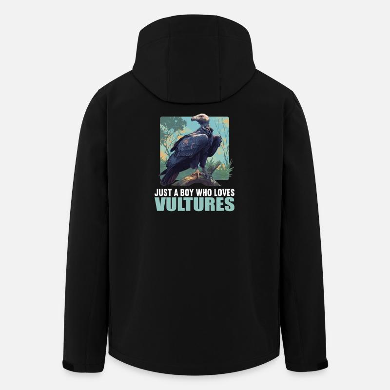 Geier - Recycelte Männer Softshell-Jacke von Stanley/Stella - Schwarz