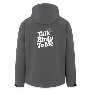 Parle à Birdy To Me - Veste softshell homme en polyester recyclé Stanley/Stella - noir - Dos - AI Model Male 185 light (185cm)