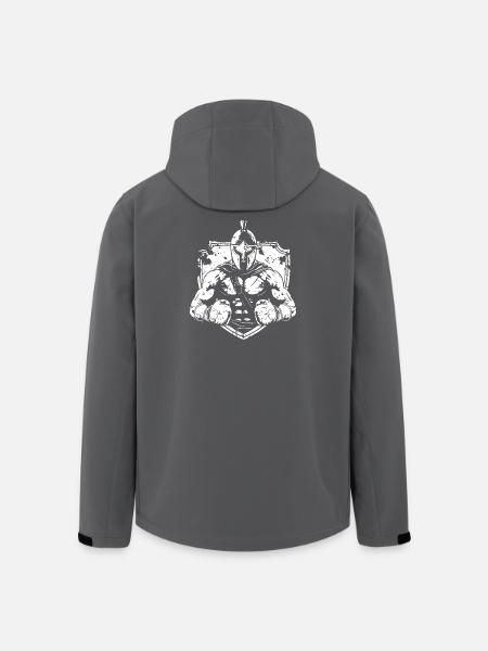 Boxe Spartan MMA - Veste softshell homme en polyester recyclé Stanley/Stella - noir