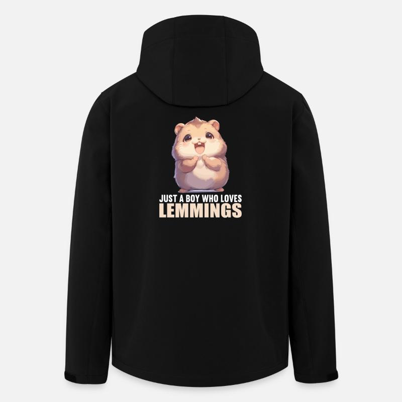 Lemmings Lemming - Men’s Recycled Softshell Jacket by Stanley/Stella - black