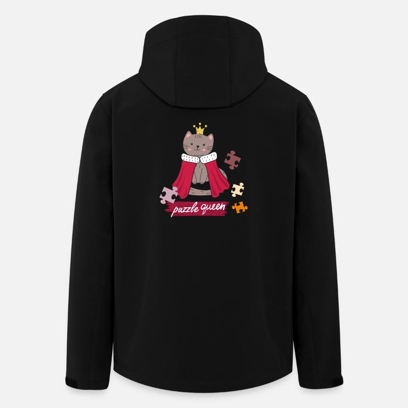 Puzzle Queen  - Recycelte Männer Softshell-Jacke von Stanley/Stella - Schwarz