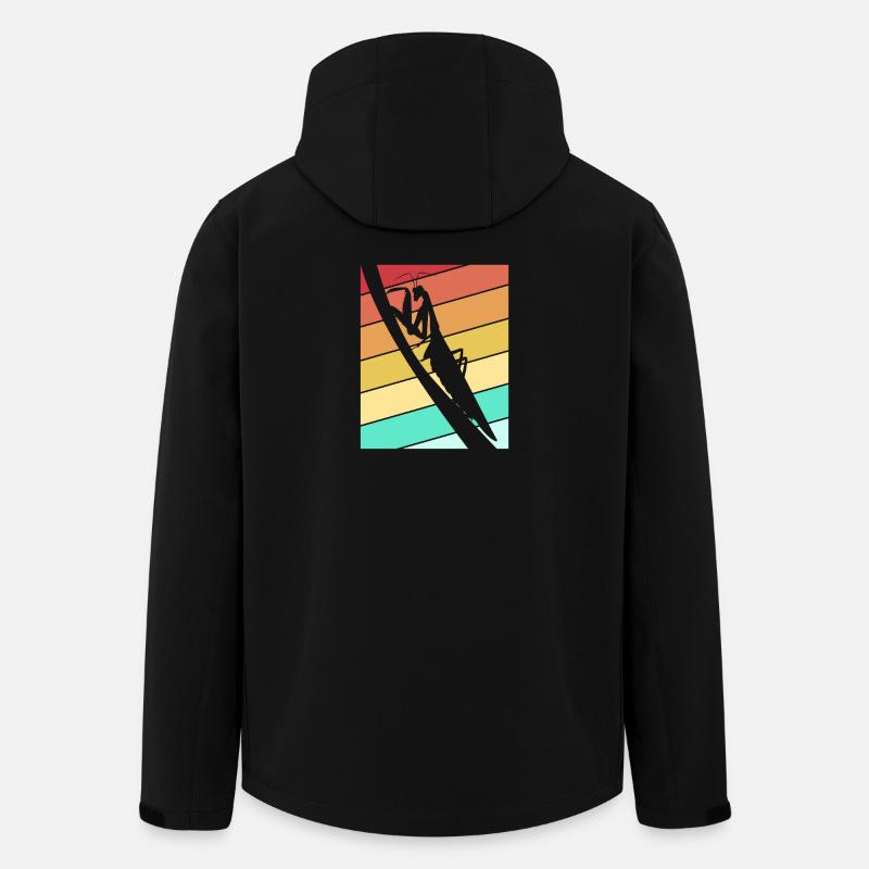 Mantis Gottesanbeter Gottesanbeterin - Recycelte Männer Softshell-Jacke von Stanley/Stella - Schwarz
