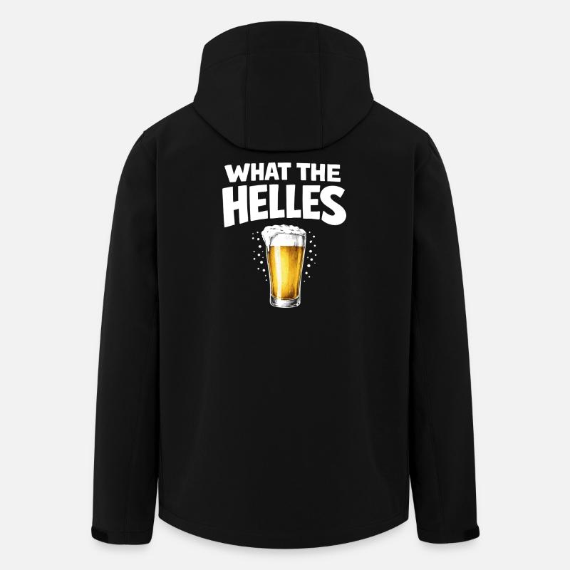 Qu’est-ce que c’est que ça - Veste softshell homme en polyester recyclé Stanley/Stella - noir