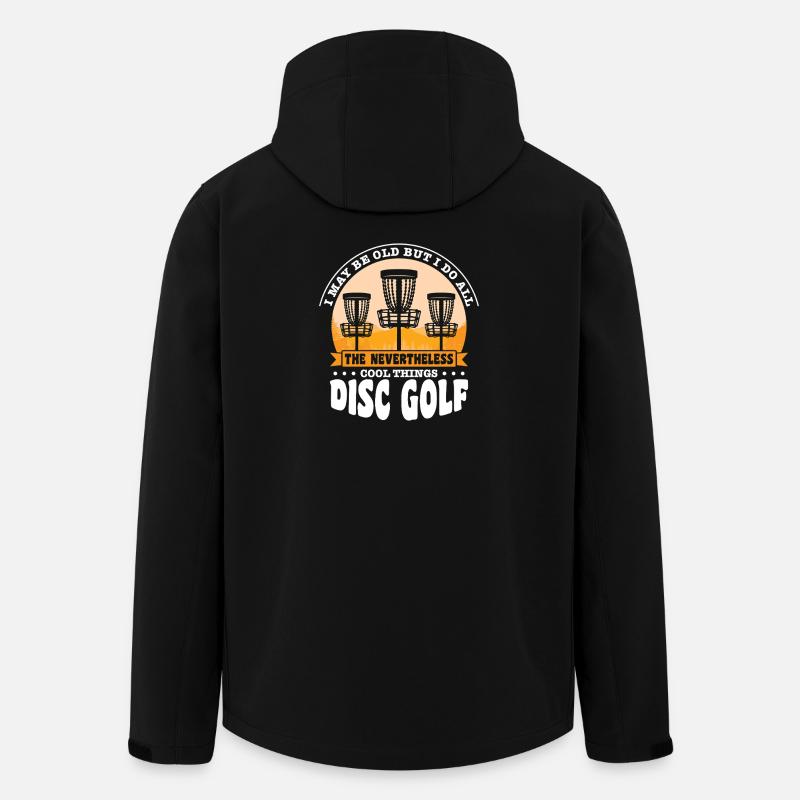 Disc Golf Gifts Disc Golf - Men’s Recycled Softshell Jacket by Stanley/Stella - black