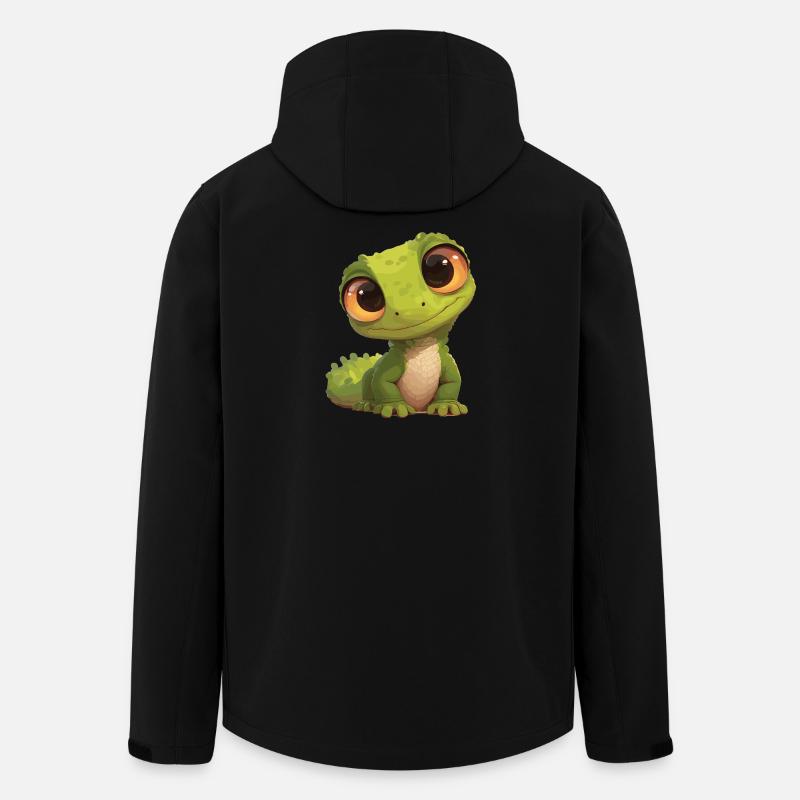 Lizards Lizard - Men’s Recycled Softshell Jacket by Stanley/Stella - black