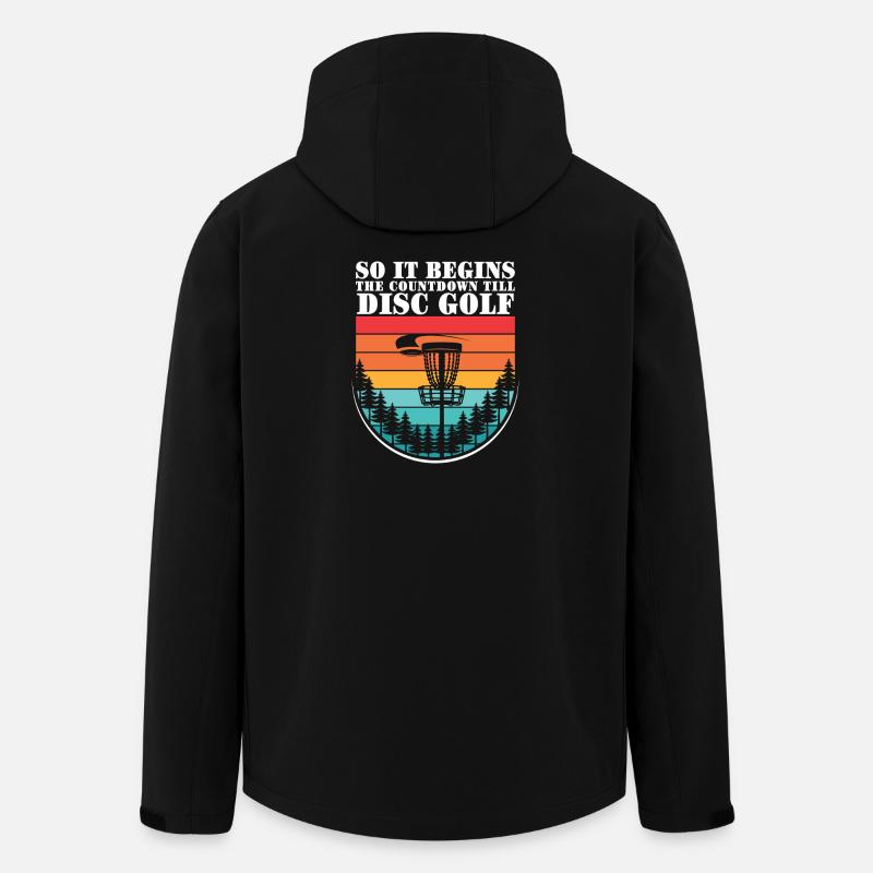 Disc Golf Geschenke Discgolf - Recycelte Männer Softshell-Jacke von Stanley/Stella - Schwarz