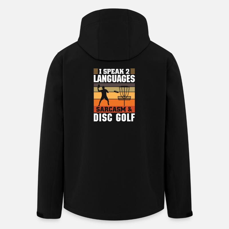 Disc Golf Geschenke Discgolf - Recycelte Männer Softshell-Jacke von Stanley/Stella - Schwarz