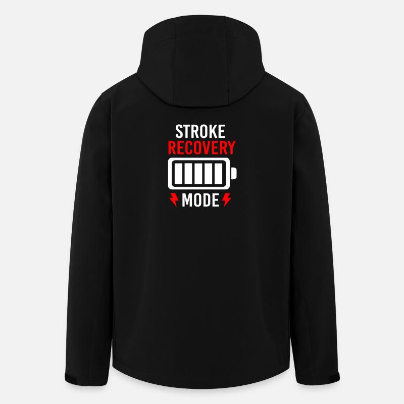 Stroke Stroke - Veste softshell homme en polyester recyclé Stanley/Stella - noir