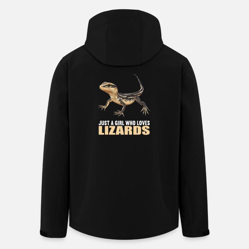 Lizards Lizard - Men’s Recycled Softshell Jacket by Stanley/Stella - black