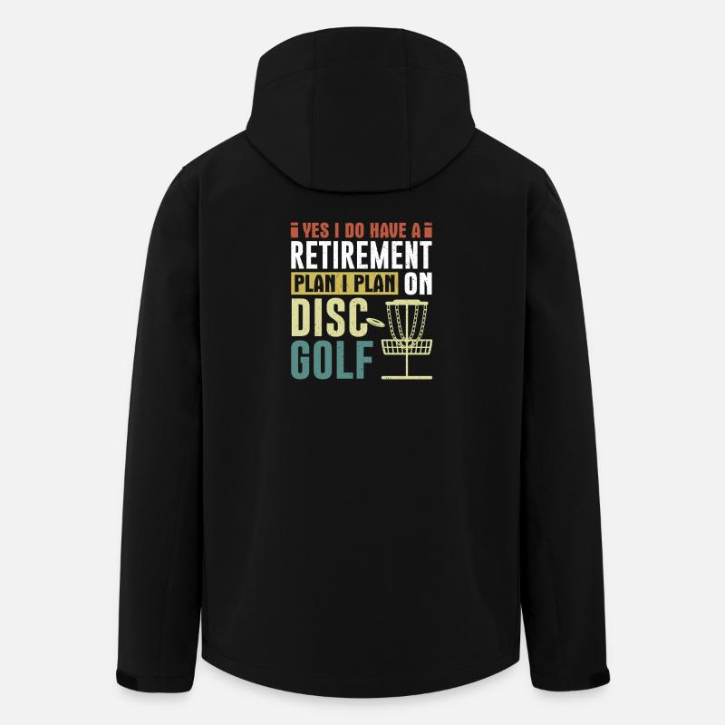 Disc Golf Gifts Disc Golf - Men’s Recycled Softshell Jacket by Stanley/Stella - black