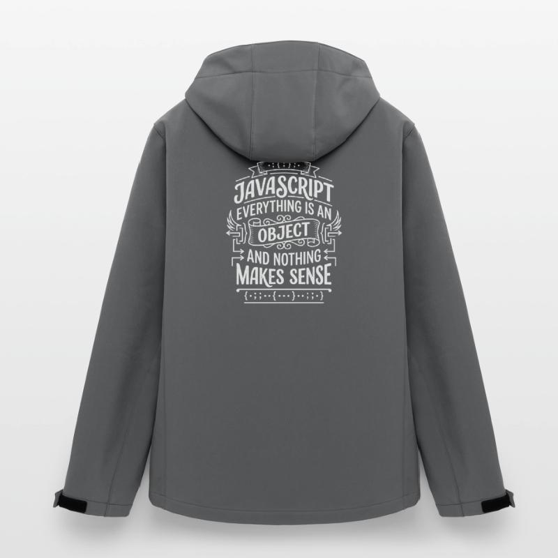 JavaScript: Everything is an object Men’s Recycled Softshell Jacket Discoverer by Stanley/Stella