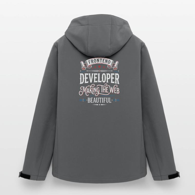 Frontend Developer – Designing the Web Beautifully Men’s Recycled Softshell Jacket by Stanley/Stella