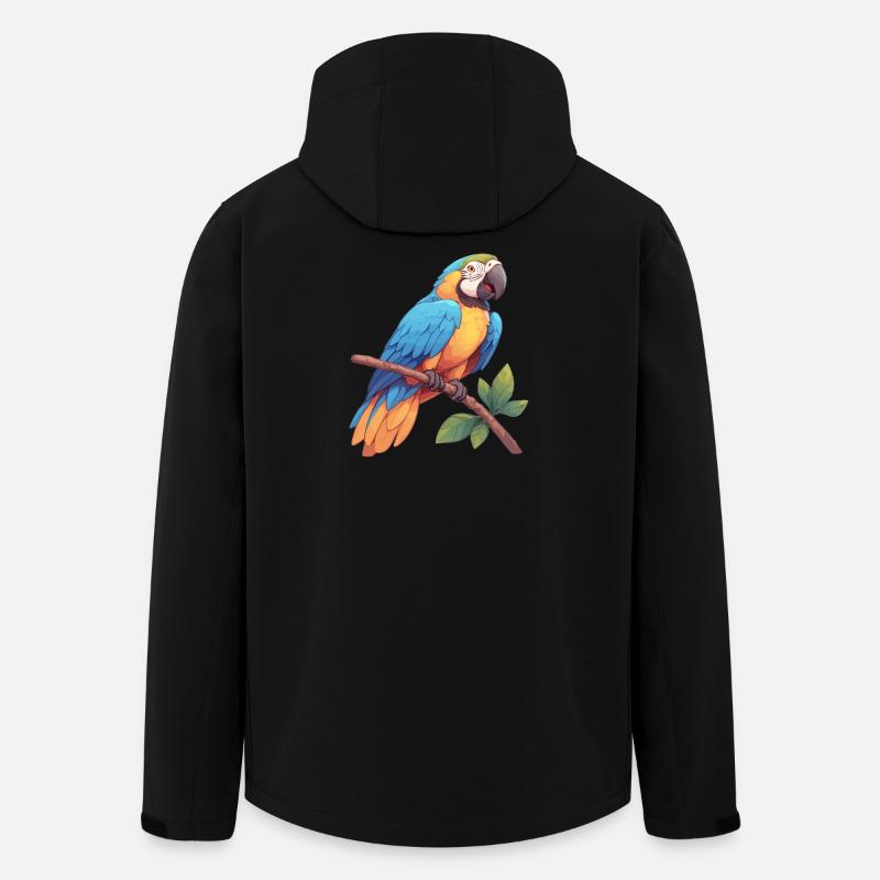 Aras Ara - Recycelte Männer Softshell-Jacke von Stanley/Stella - Schwarz