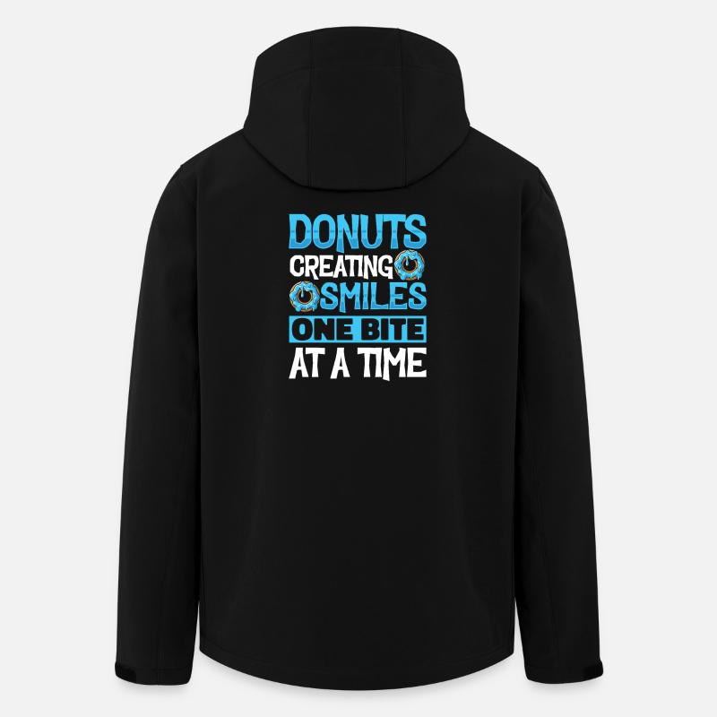 Donut Fastfood - Recycelte Männer Softshell-Jacke von Stanley/Stella - Schwarz