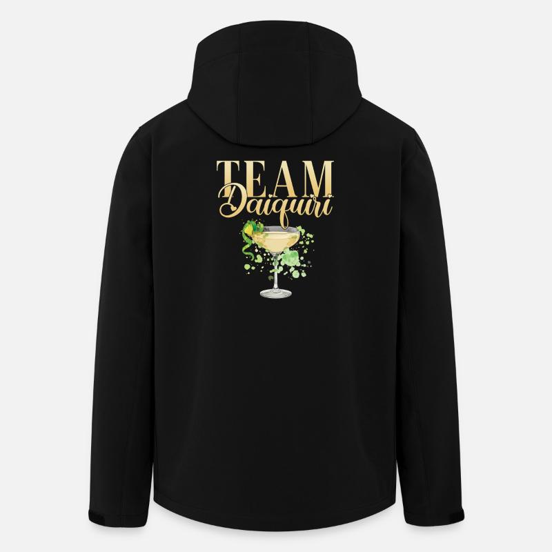 Junggesellinnenabschied Cocktail Team Daiquiri - Recycelte Männer Softshell-Jacke von Stanley/Stella - Schwarz