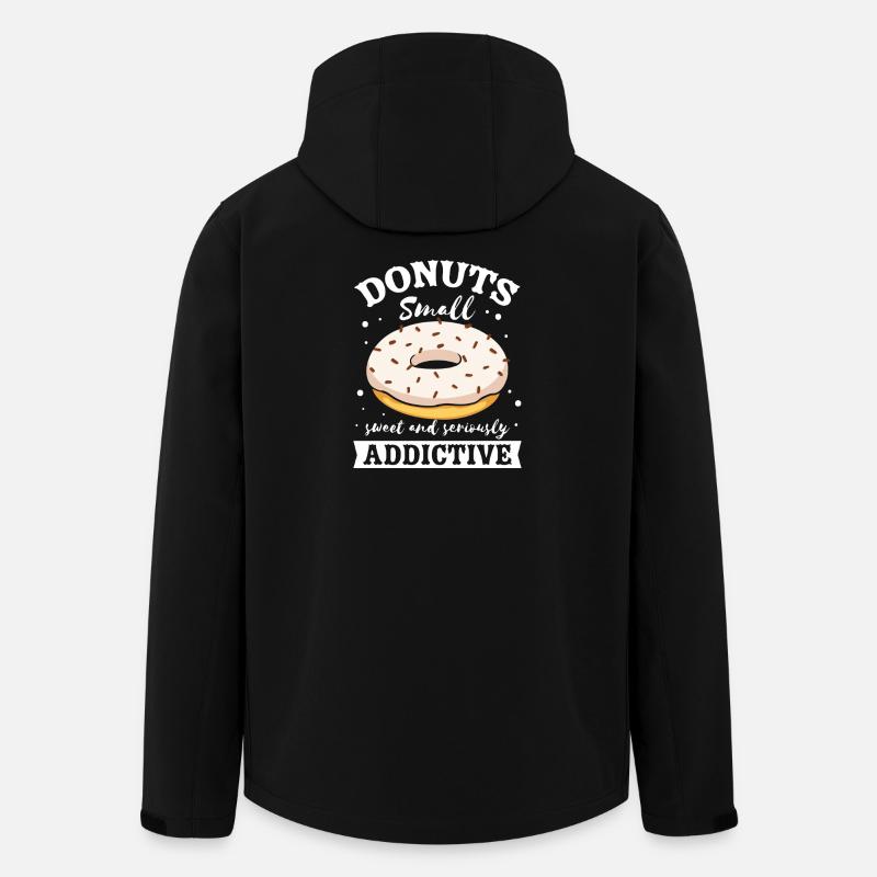 Donut Fastfood - Recycelte Männer Softshell-Jacke von Stanley/Stella - Schwarz
