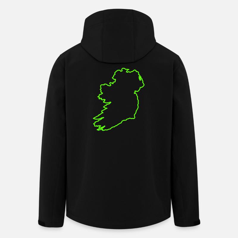 Oversigt over Irland - Stanley/Stella herre softshelljakke i genanvendt polyester - sort