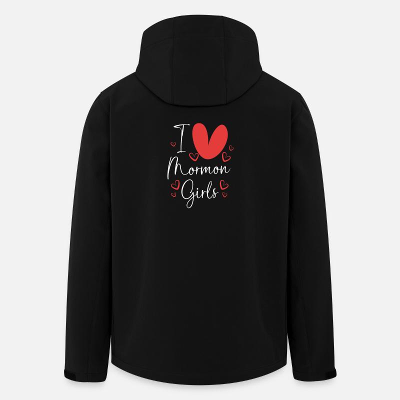 Filles mormones - Veste softshell homme en polyester recyclé Stanley/Stella - noir