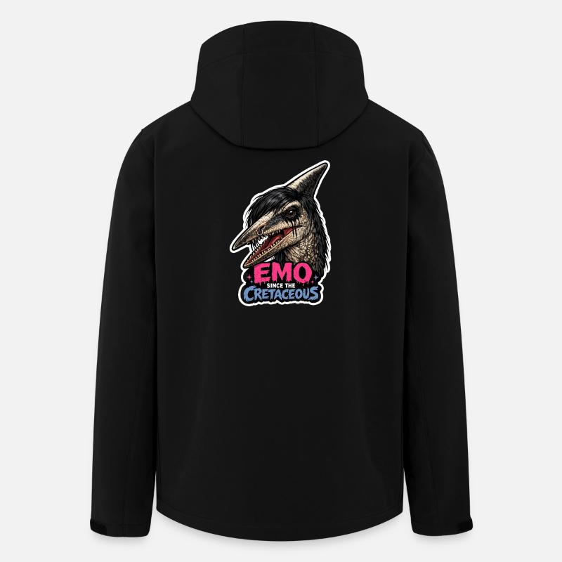 Emo-dinosaurier, Trauriger Dino, Emotionaler - Recycelte Männer Softshell-Jacke von Stanley/Stella - Schwarz