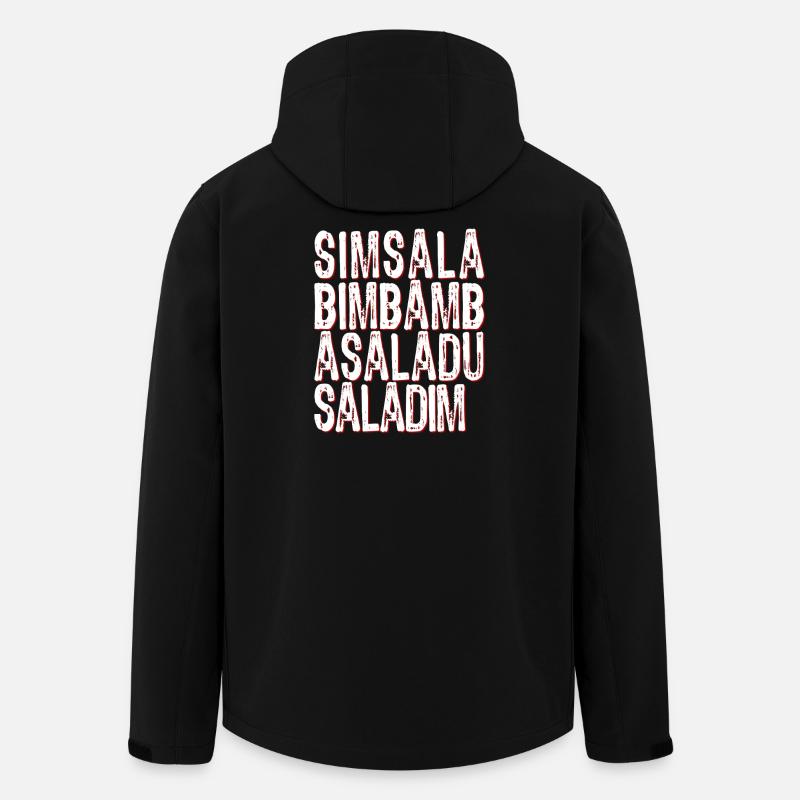 Simsalabimbambasaladusaladim - Recycelte Männer Softshell-Jacke von Stanley/Stella - Schwarz