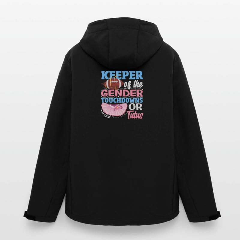 Hüter Des Geschlechts Touchdowns Oder Tutus Recycelte Männer Softshell-Jacke von Stanley/Stella