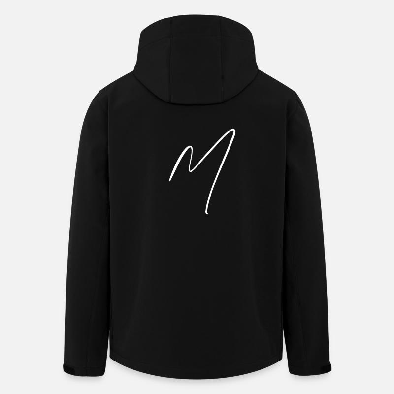 M - Recycelte Männer Softshell-Jacke von Stanley/Stella - Schwarz