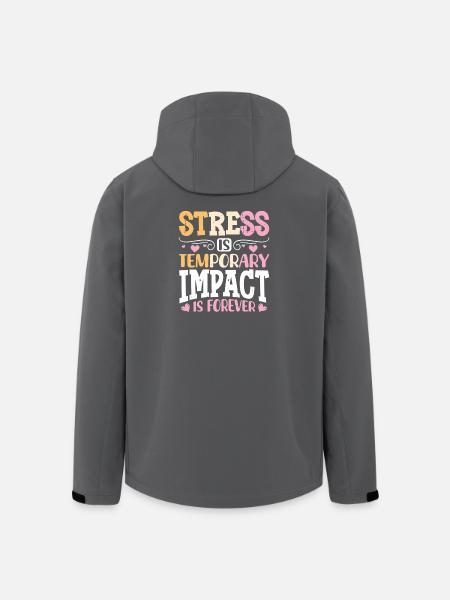 Geschenke für ESE-Lehrer - Recycelte Männer Softshell-Jacke von Stanley/Stella - Schwarz