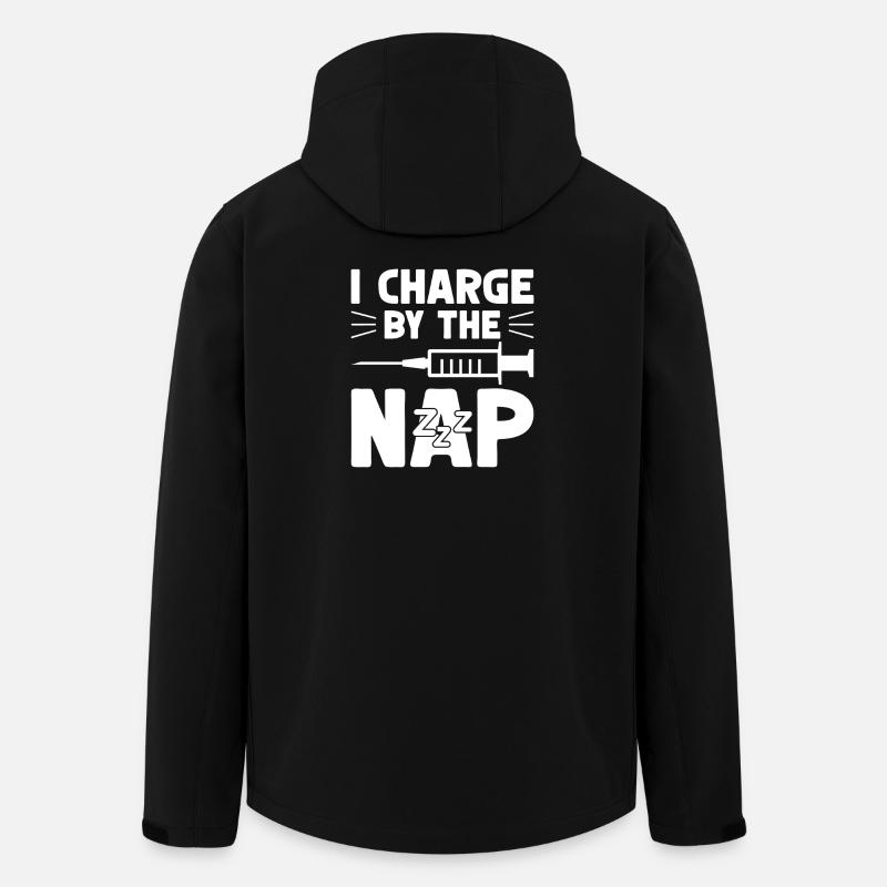 L’anesthésiste charge The Nap Anesthesia - Veste softshell homme en polyester recyclé Stanley/Stella - noir