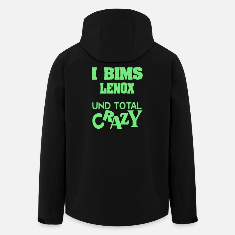 Lenox - Men’s Recycled Softshell Jacket by Stanley/Stella - black