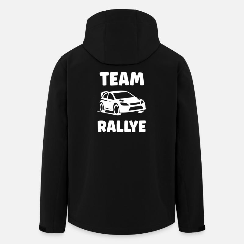 rallye - Veste softshell homme en polyester recyclé Stanley/Stella - noir