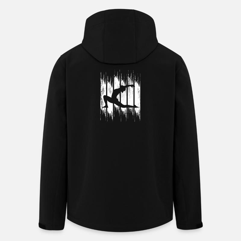 Yogini - Men’s Recycled Softshell Jacket by Stanley/Stella - black