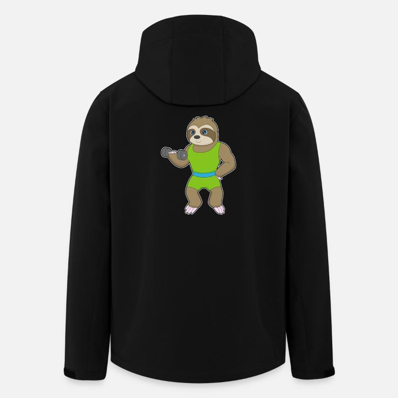 Culturiste paresseuse féminine - Veste softshell homme en polyester recyclé Stanley/Stella - noir