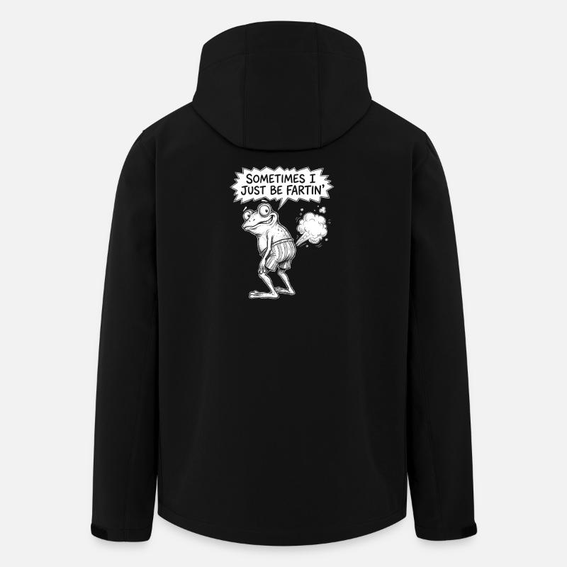 Dino Fart Moment Tee - Men’s Recycled Softshell Jacket by Stanley/Stella - black