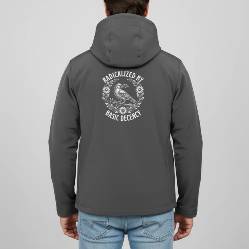 Radicalized Basic Decency Activist Equality  Men’s Recycled Softshell Jacket by Stanley/Stella