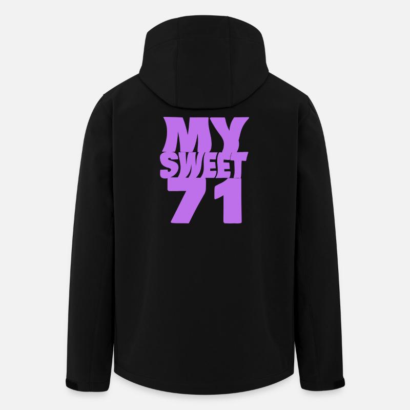 71 - Recycelte Männer Softshell-Jacke von Stanley/Stella - Schwarz