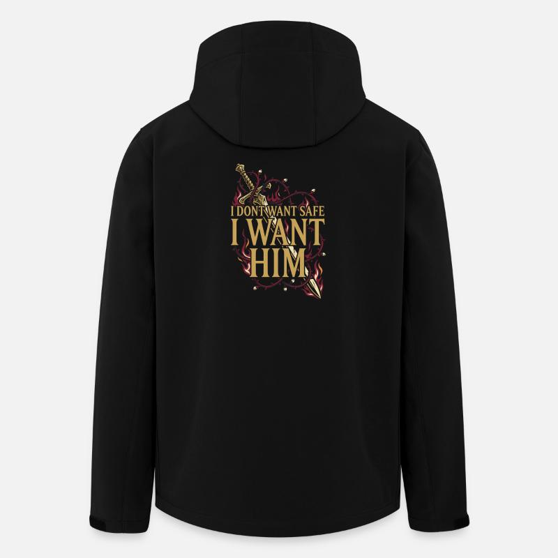 Romantasy Fantasy Romance Booktok Spicy Reader - Recycelte Männer Softshell-Jacke von Stanley/Stella - Schwarz