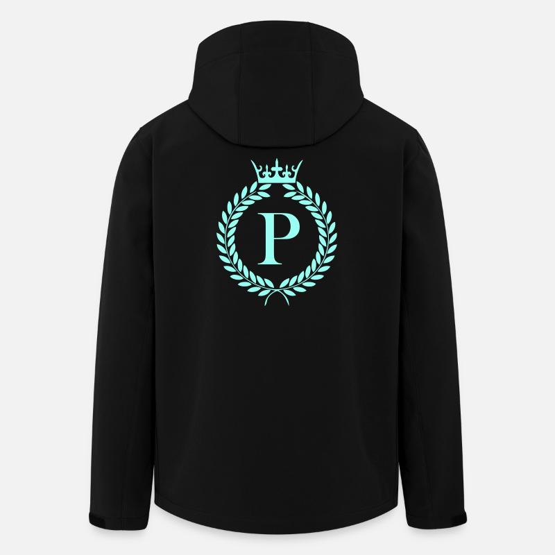 P_wappen- - Men’s Recycled Softshell Jacket by Stanley/Stella - black