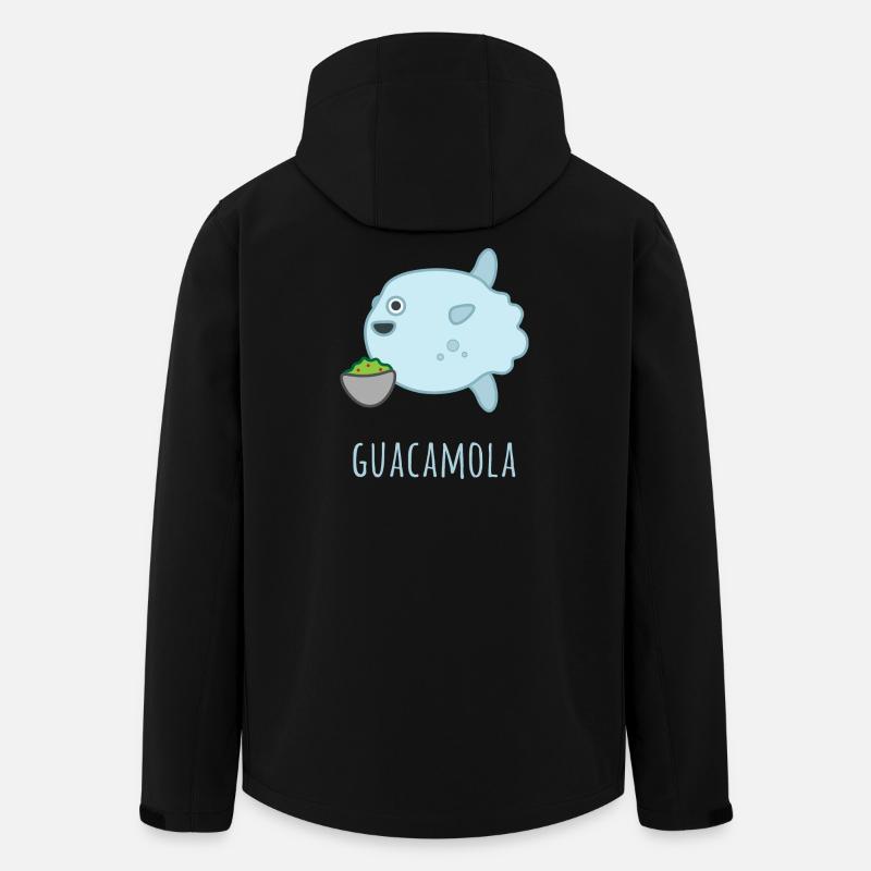 Mola Mola Guacamola - Veste softshell homme en polyester recyclé Stanley/Stella - noir