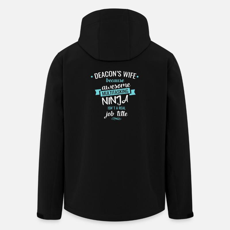 Deacons Frau Multitasking-Ninja - Recycelte Männer Softshell-Jacke von Stanley/Stella - Schwarz