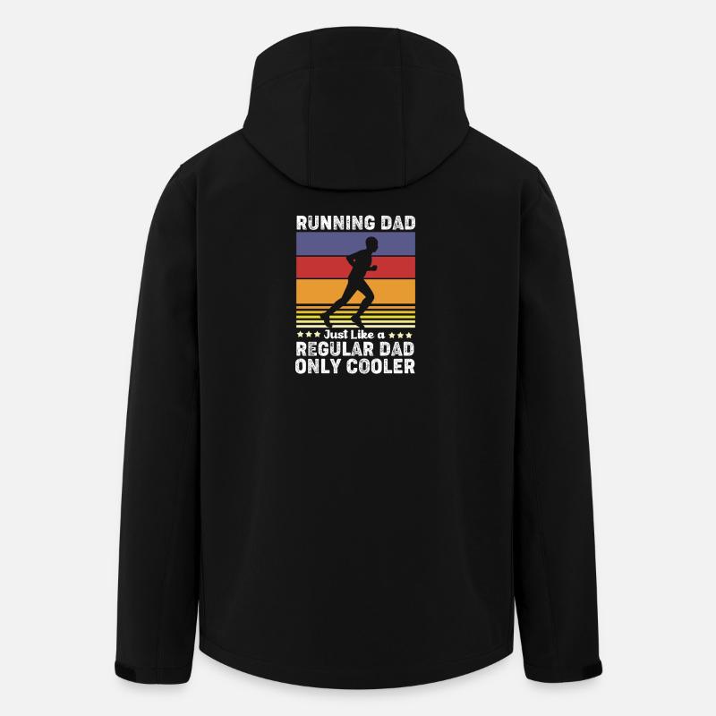 Marathon Halbmarathon Marathonläufer - Recycelte Männer Softshell-Jacke von Stanley/Stella - Schwarz