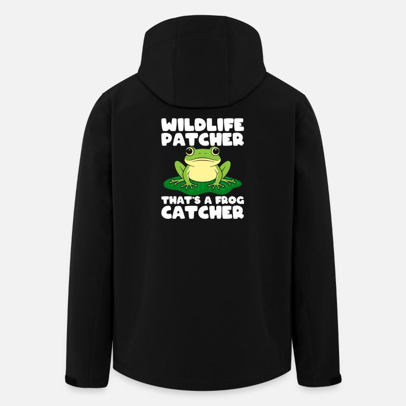 Frøfanger Vildtlap Fangerfrø - Stanley/Stella herre softshelljakke i genanvendt polyester - sort