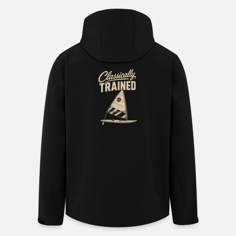 Classically Trained Sailor Tee - Men’s Recycled Softshell Jacket by Stanley/Stella - black