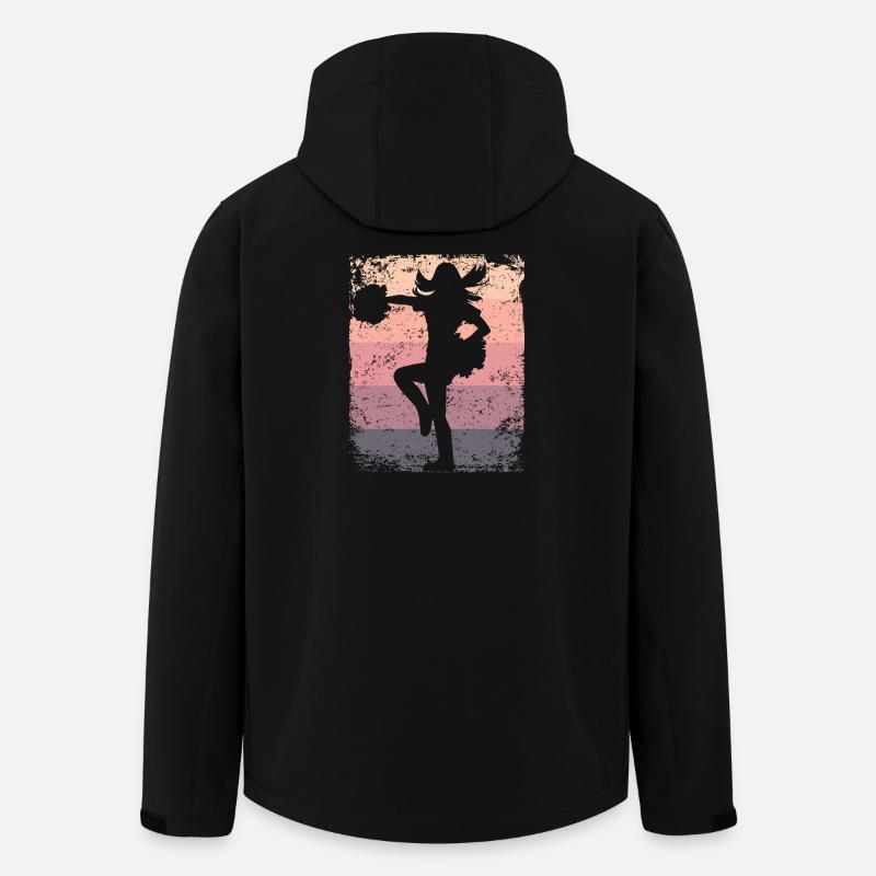 Cheerleader Cheer Mom Cheerleading - Recycelte Männer Softshell-Jacke von Stanley/Stella - Schwarz