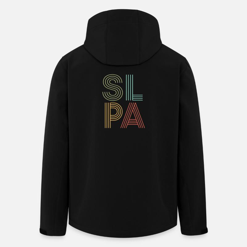 Logopädin Logopädie Logopäde - Recycelte Männer Softshell-Jacke von Stanley/Stella - Schwarz