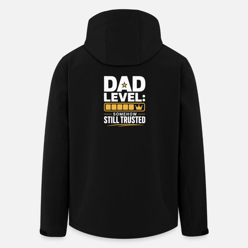 Niveau Père : Toujours familier - Veste softshell homme en polyester recyclé Stanley/Stella - noir