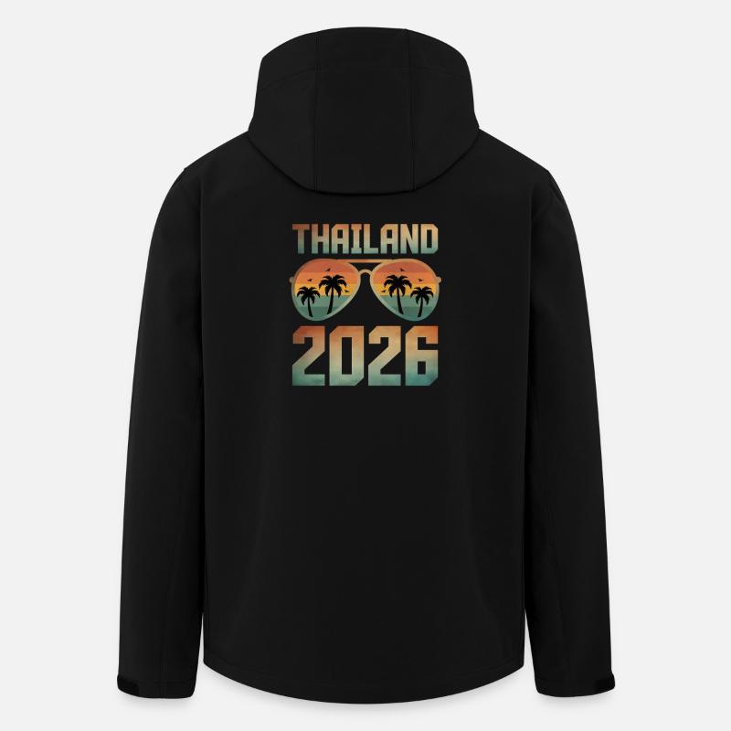 Thailand 2026 - Men’s Recycled Softshell Jacket by Stanley/Stella - black